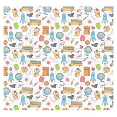 Imagem de Papel de Parede Adesivo Infantil Escola Quarto - 784pcp - Allodi