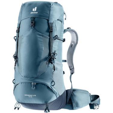 Imagem de Deuter, Mochila Semi Cargueira 40+10L Barrigueira Fitas de Compressão Compartimento de Hidratação, Aircontact Lite