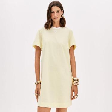 Imagem de Vestido Curto Lança Perfume Tdress Pr26 Bege Feminino, M