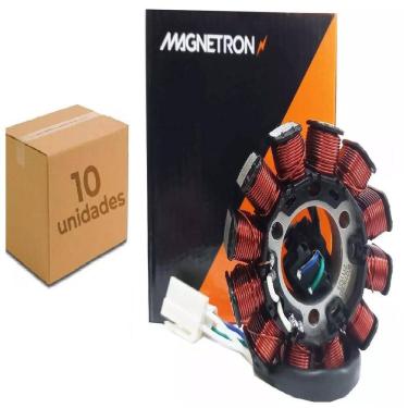 Imagem de Estator Fazer 250 2005 A 2010 Lander 250 2007 A 2022 Magnetron Kit Com 10 Peças