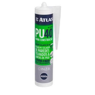 Imagem de Tubo Selante de PU40 400g - Atlas, CINZAA ;