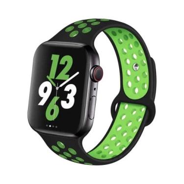 Imagem de Pulseiras De Silicone Para Apple Watch De 45mm, 44mm, 49mm, Ultra2, 40