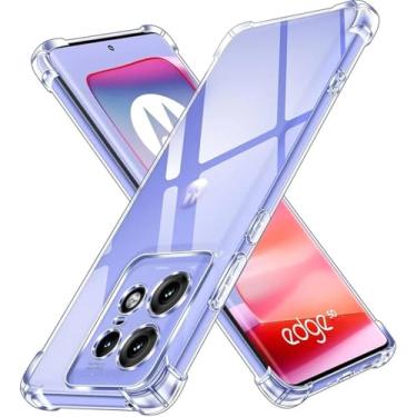 Imagem de [GL CASES] Capinha Moto G15 Capa Motorola Moto G15 Slim Clear Anti Impacto Reforçada Silicone Transparente Case Flexível Anti Choque Encaixe Preciso Com Proteção Para Câmera e Tela