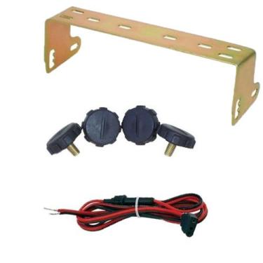 Imagem de Kit Suporte Rádio Px Cobra 148 GTL Parafuso Rosca Fina Cabo Alimentaca
