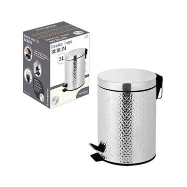 Imagem de Lixeira De Inox Berlim 5 Litros