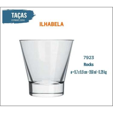 Imagem de 24 Copos Ilhabela 350Ml - Whisky Drink Coquetel Batida Suco
