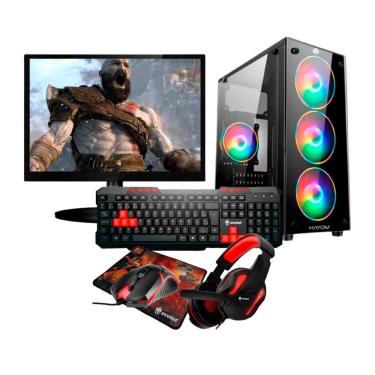 Imagem de Pc gamer completo intel core i5 3470 memória 8gb ddr3 rx 550
