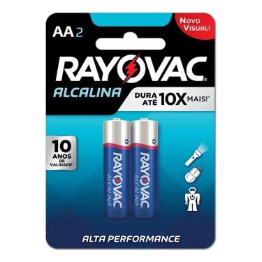 Imagem de Pilha Aa Alcalina Rayovac C/2 Unidades