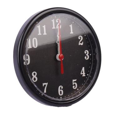 Imagem de Relógio Analógico de Parede e Mesa 15cm Preto - Tudo em Caixa