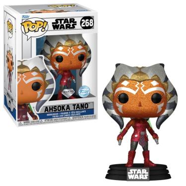 Imagem de Boneco Funko POP! Star Wars - Ahsoka Tano com Glitter