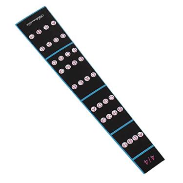 Imagem de Domary Adesivo de Violino Fretboard Adesivo de Dedo para Iniciantes Praticar Crianças Material Pvc Preto 1.38 Polegadas Cena Aplicável