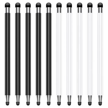 Imagem de Caneta Stylus para tela sensível ao toque, 10 peças, AGREJO de alta precisão e sensibilidade para iPad/iPhone/Samsung/Android e tablets, compatível com todas as telas sensíveis ao toque (pacote com 10