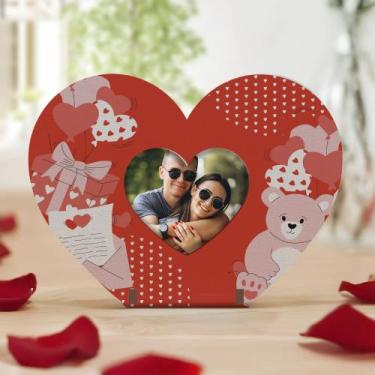 Imagem de Kit 20 Lembranças Dia Dos Namorados Coração e Chaveiro - DK, 3