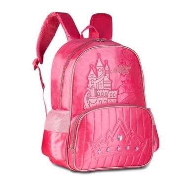 Imagem de Mochila Infantil Interativa com Luzes Princesas Mágicas - Clio Style, 