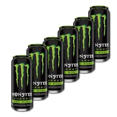 Imagem de Pack de Monster Energy Zero Açucar - 6 unidades de 473ml