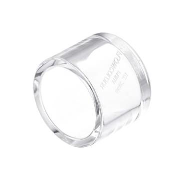 Imagem de 1 peça de encaixe de tampa de tubo, 20 mm/0,79" adaptador de plugue de tubo de acrílico transparente para conexão de tubos de água