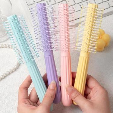 Imagem de Escova de cabelo para ondulação, secagem, pentear cabelo molhado ou seco