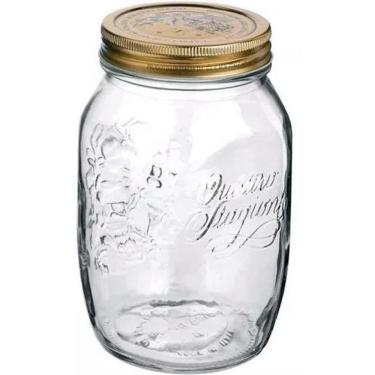 Imagem de 2X Pote De Vidro Quattro Stagioni 500Ml Para Condimentos Bor