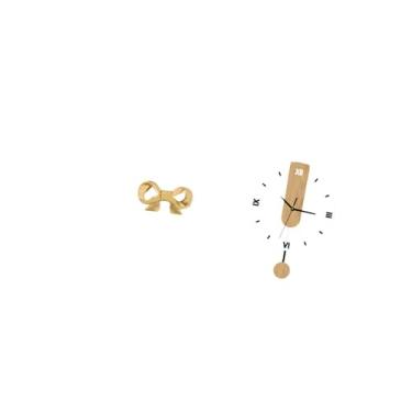 Imagem de Fenteer Puxador de Latão em Forma de Laço para Móveis, Gaveta de Cozinha, Fácil de Instalar, para Armários, Cômodas, Ornamento em Forma de Laço, Grandes Númer