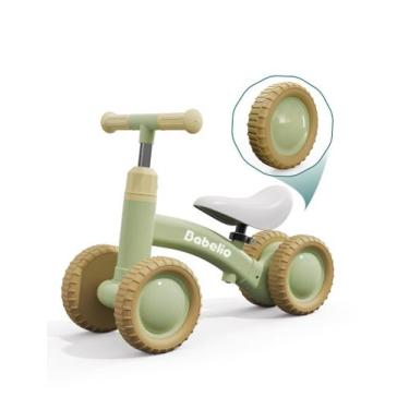 Imagem de Balance Bike BABELIO Baby para meninos e meninas de 1 ano, verde