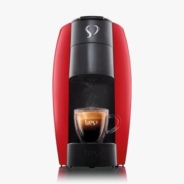Imagem de Cafeteira 3 corações Espresso LOV 1250W Automática Vermelha 127V