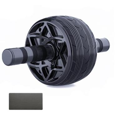 Imagem de Dalekana Rolo de roda AB, roda de fitness abdominal para exercícios, rolo de treinamento de força para treino, 29 cm, preto