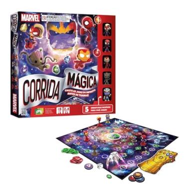 Imagem de Jogo de Tabuleiro Corrida Mágica c/ 5 Miniaturas Copag - 35777