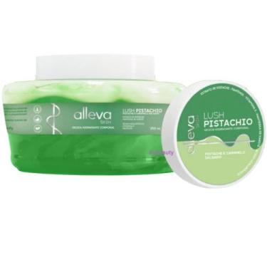Imagem de Geléia Hidratante Corporal 250Ml Alleva - Lush Pistachio
