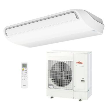 Imagem de Ar Condicionado Split Teto Inverter R-32 Fujitsu 45.000 BTUs Quente e Frio 380V Trifásico ABBH45KRTA