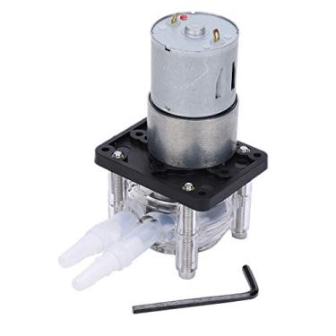 Imagem de Bomba peristáltica de alto fluxo, resistente à corrosão, bomba autoescorvante a vácuo com motor 12V DC para produtos químicos de aquário, dosagem de líquidos, rolo de aço