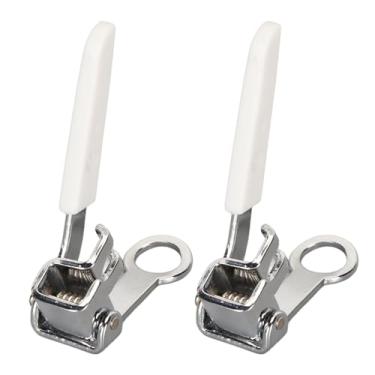 Imagem de Calcador de cerzir bordado, acessórios de máquina de costura de aço inoxidável para Singer 4411 4423 4452 44S 6180 6160 5400 C5200 2277 2282 2263 2250 XM2701 GX37 SM1704 2 unidades