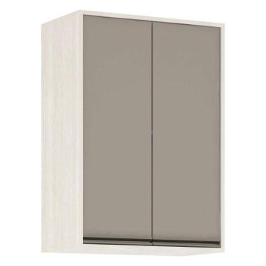 Imagem de Armário Aéreo De Cozinha 60 Cm 2 Portas De Abrir 2 Prateleiras Linea Luciane Móveis