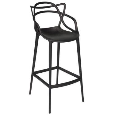 Imagem de Kit Com 2 Banquetas Masters Allegra Pretas - UNIVERSAL MIX