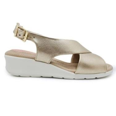 Imagem de Sandália Anabela Cruzada Modare Super Leve com Amortecedor-Feminino