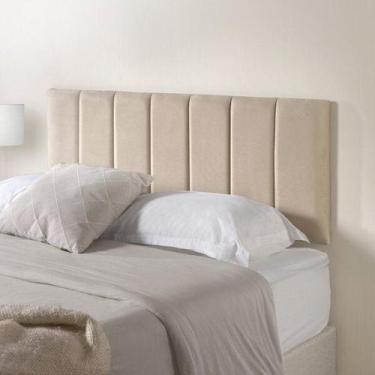 Imagem de Cabeceira Casal Estofada Uvaia CabeCasa MadeiraOriginals - CabeCasa Ma