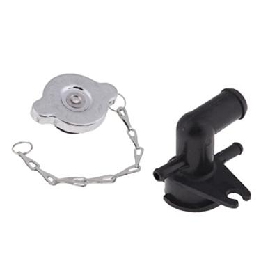 Imagem de FAKEME Pescoço de enchimento do refrigerante do motor do radiador para CFMOTO 250cc CF250 com tampa