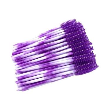 Imagem de Escova Descartável Para Máscara De Cílios E Sobrancelhas, 50/100 Peças