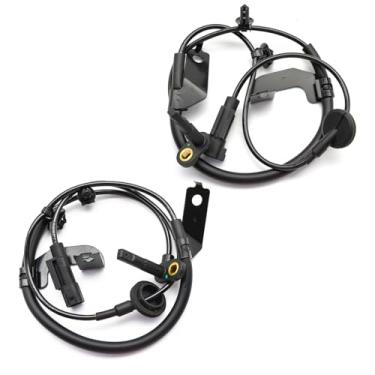 Imagem de HEDORANCE Sensor de velocidade da roda ABS dianteiro esquerdo e direito compatível com Dodge Caliber 2007-2012, com Jeep Compass 2007-2016, com Patriot 2007-2017, número de substituição 5105573AB