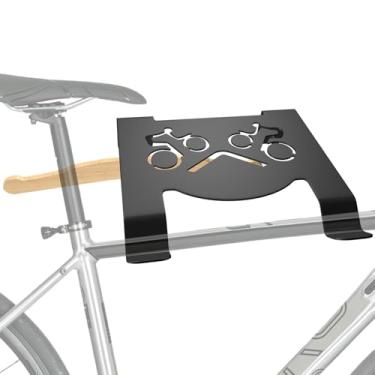 Imagem de GHWMYD Suporte de parede para bicicleta, prateleira de suporte de engrenagem de bicicleta