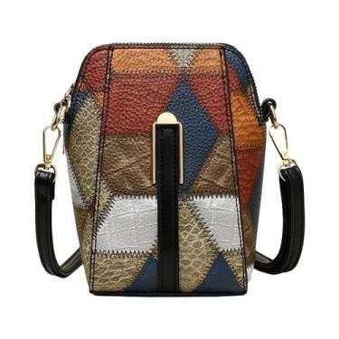 Imagem de Bolsa De Ombro De Luxo Em Couro PU Para Mulheres, Designer, Pequena, T