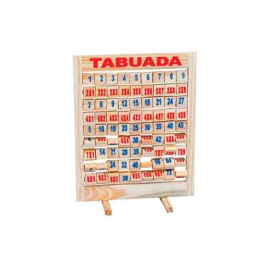 Imagem de Brinquedos Educativos - Tabuada Giratória 480 X 295 X 15mm - Sonho de 