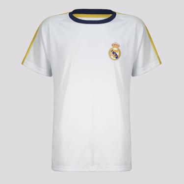 Imagem de Camisa Real Madrid Dry  Juvenil Branca-Unissex