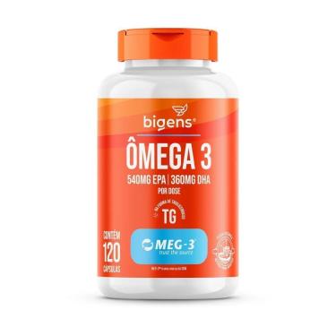 Imagem de Ômega 3 - 120 Cápsulas - Bigens-Masculino
