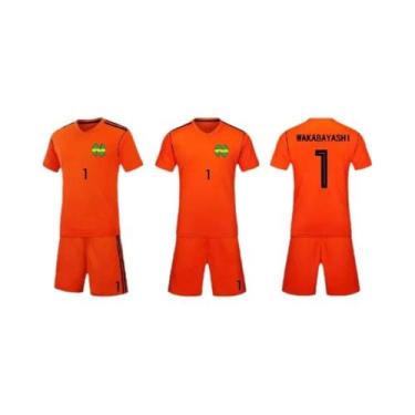Imagem de Conjunto De Uniforme De Futebol Do Goleiro Nankatsu Do Wakabayashi Gen