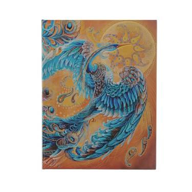 Imagem de Paperblanks Skybird Birds of Happiness Hardcover Journals Ultra Lined Elastic Band 144 Pg 120 GSM: Skybird Birds of Happiness Ultra Lined Hardcover J
