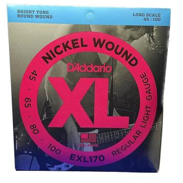 Imagem de Encordoamento Contrabaixo 4 Cordas 45 Exl170 Daddario