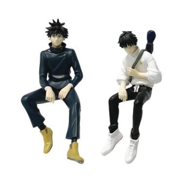 Imagem de Figura De Ação Fushiguro Megumi Jujutsu Kaisen Boneco Sentado Modelo D