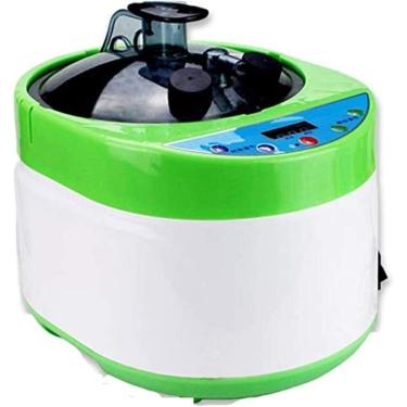 Imagem de Gerador De Sauna A Vapor Portátil 1.8l 2l 4l Upgrated Steam Pot Nerator Com Controle Remoto, Máquina De Spa Com Timer Display Caixa De Ervas Para Banho De Sauna Chuveiro Em Casa, Green 4l, 1