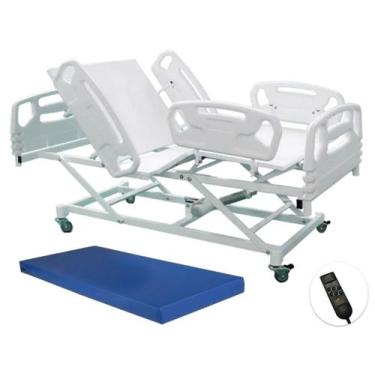 Imagem de Cama Motorizada 7 Movimentos com Elevação da Altura do Leito com Colch