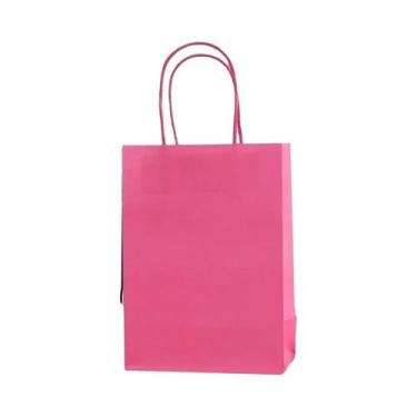 Imagem de Sacolas De Presente De Papel Kraft Coloridas 10PCS Sacolas De Compras 